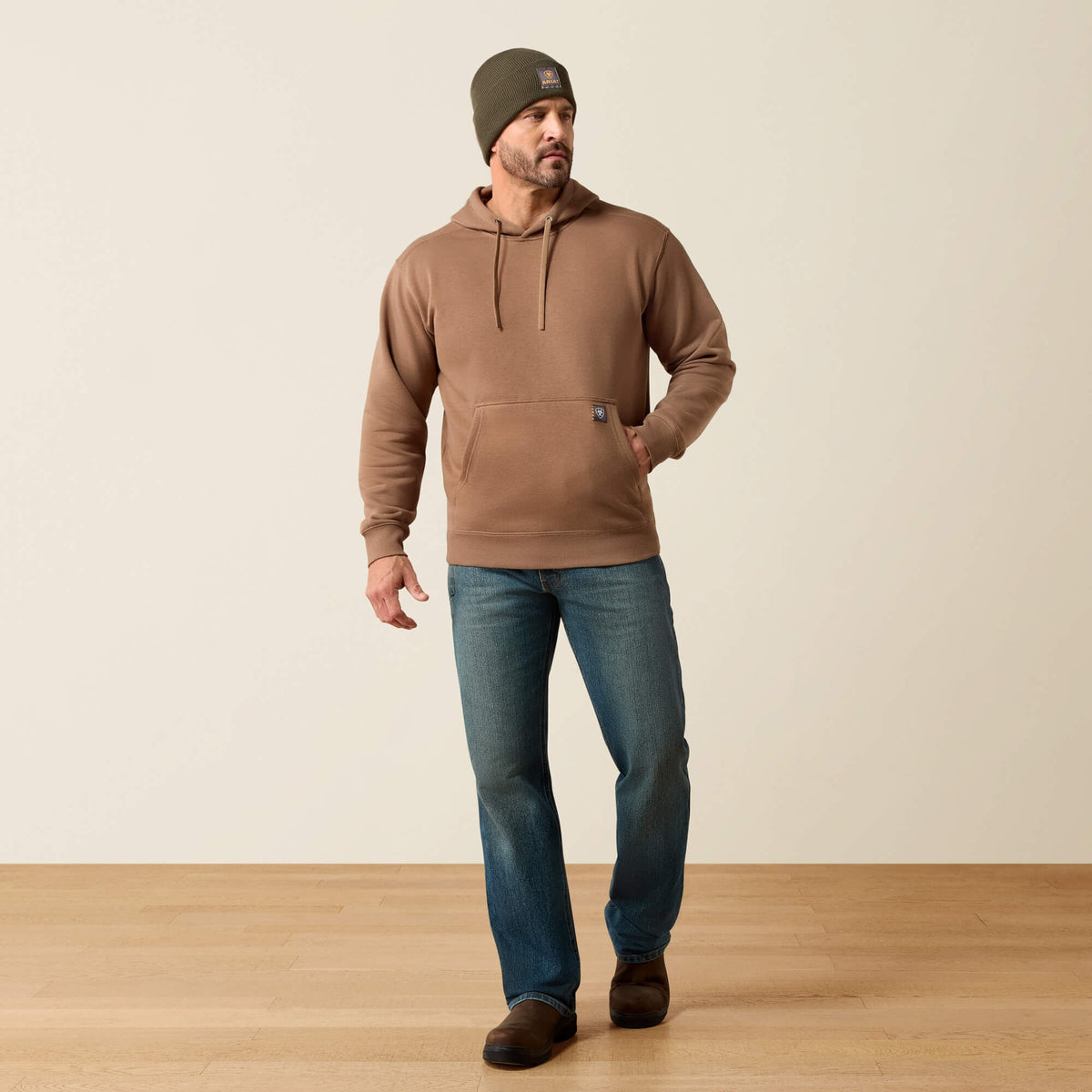 Rebar Workman Eagle Skull Hoodie - US 8405