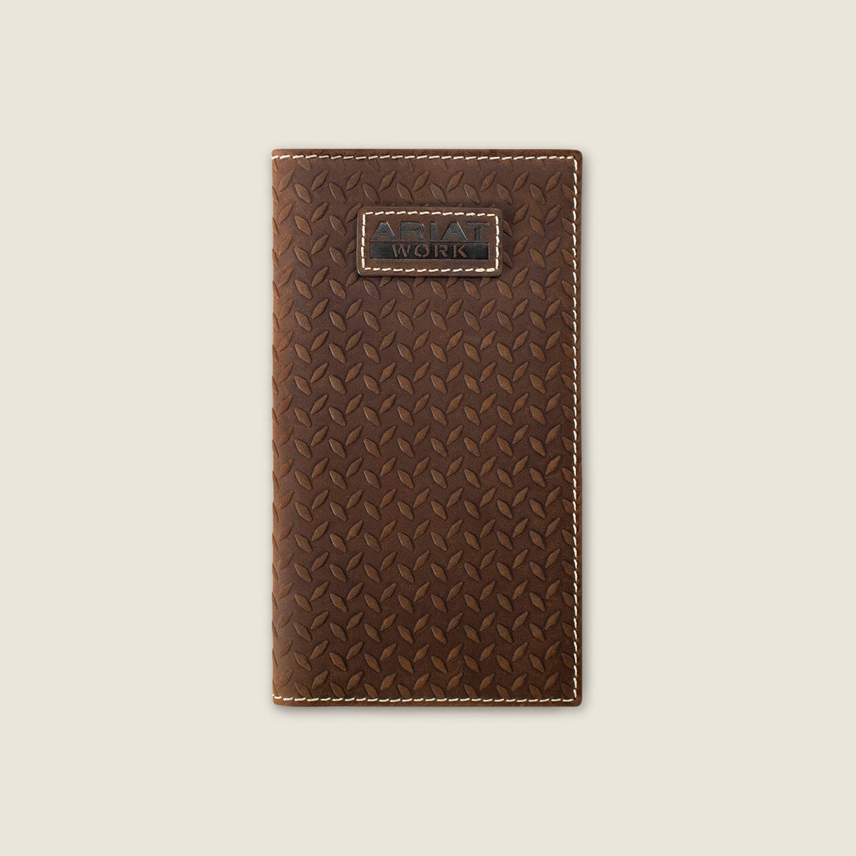 Diamond Plate Embossed Checkbook Wallet - US 0885