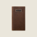 Diamond Plate Embossed Checkbook Wallet - US 0885
