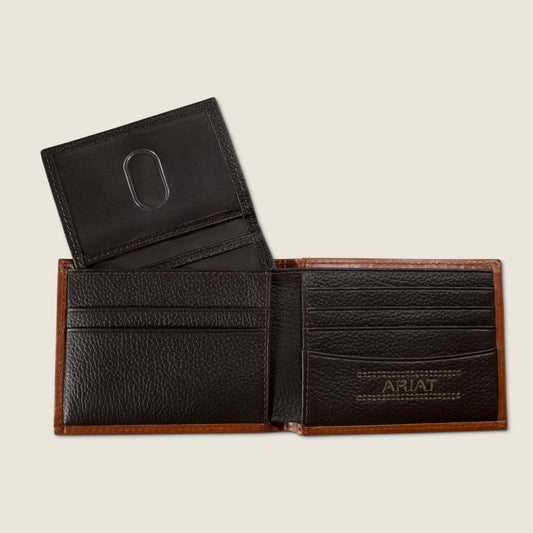 Diamond Embossed Bifold Wallet - US 1064