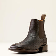 ESPRESSO FULL QUILL OSTRICH