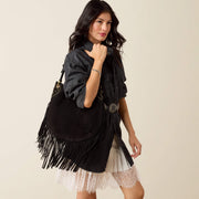 BLACK SUEDE