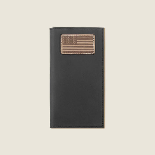 American Flag Patch Rodeo Wallet - US 3575